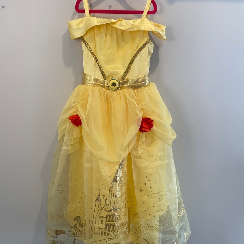 Disney Princess Belle Ballroom Dress and Accessories